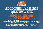 Happie Vintage - Psychedelic Display, a Sans Serif Font by Bentype Studio (Thumbnail 4 of 7)