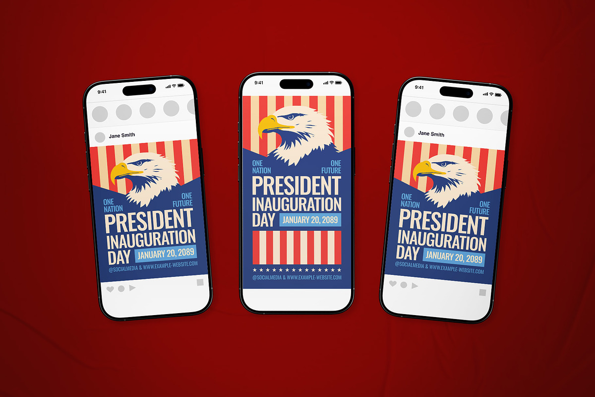 Inauguration Day Flyer Set 2, a Flyer Template by The Good Store (Photo 2 of 2)