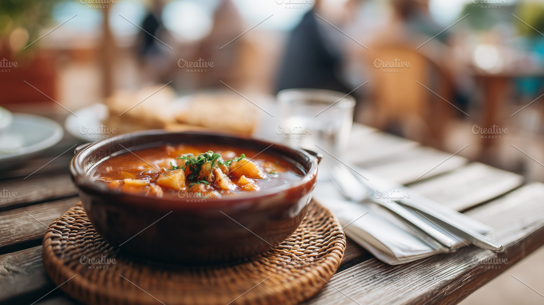 Traditional hearty vegetable stew, a Food & Drink Photo by MistyDay