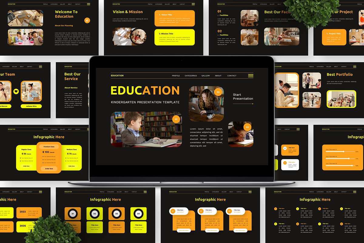 Education - Kindergarten Keynote, a Presentation Template by Deepslide Studio (Photo 2 of 6)