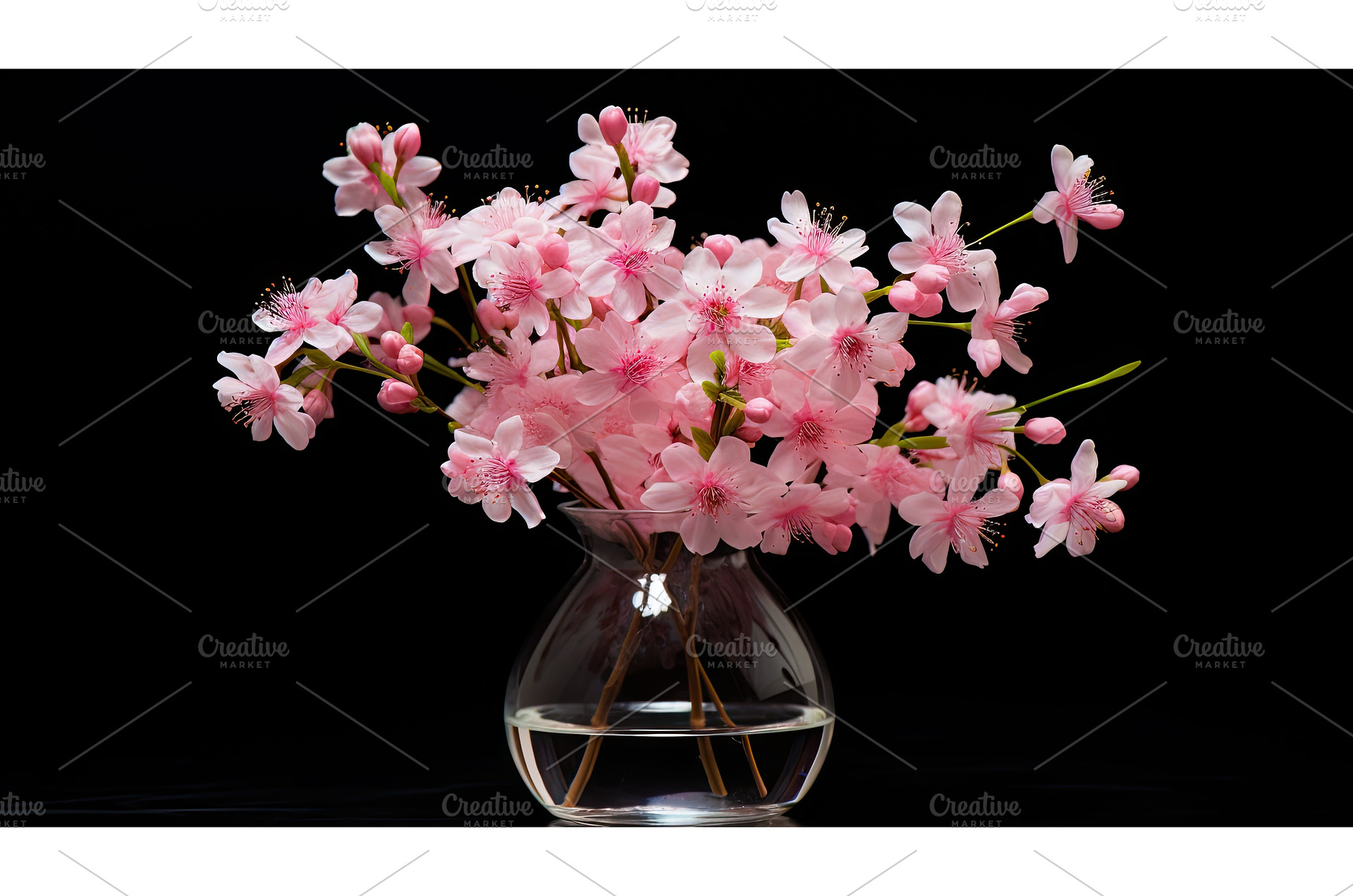 delicate tiny pink flowers ai, a Beauty & Fashion Photo by pikepicture