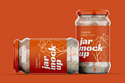 Sauerkraut Jar Mockup, a Packaging Mockup by Dev.Rawat21 (Thumbnail 3 of 4)