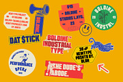Boldine: urban & bold sans, a Sans Serif Font by Fateh.Lab (Thumbnail 9 of 13)