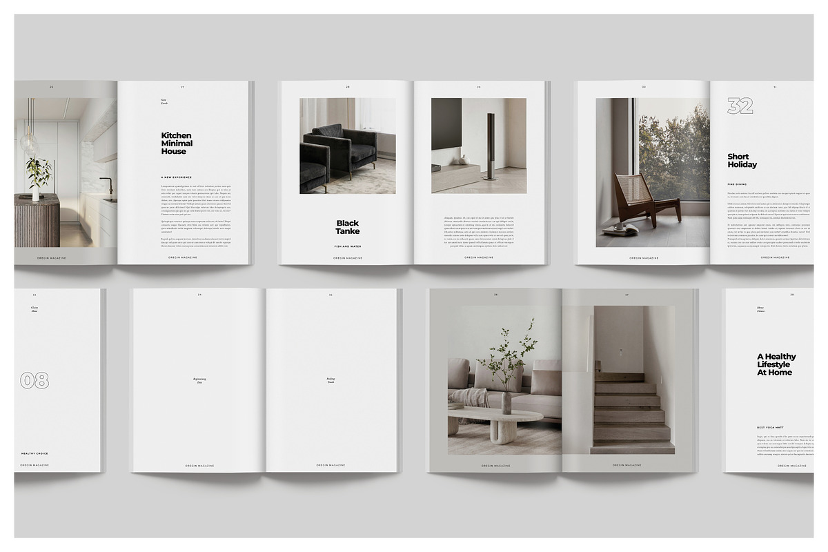 OREGIN Multipurpose Catalog, a Magazine Template by Arif Tri Ananta (Photo 8 of 14)