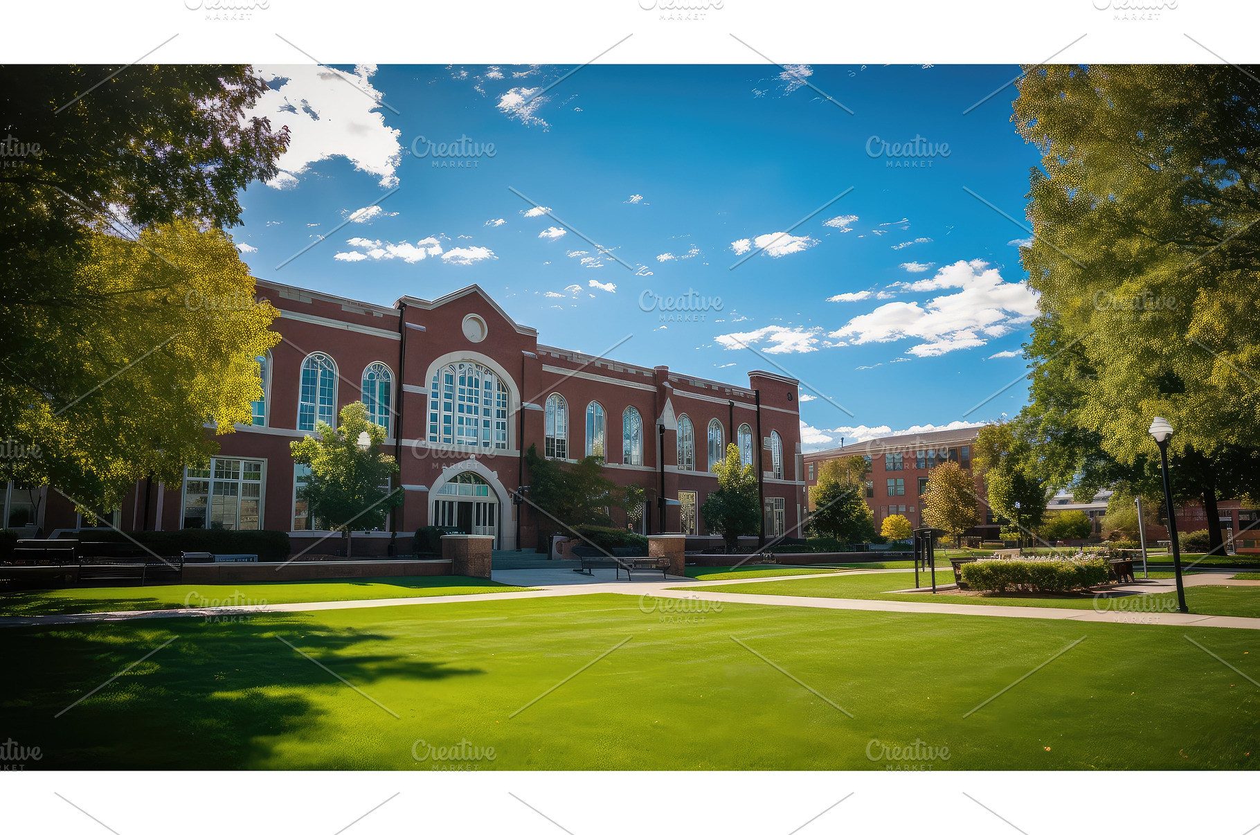 auditorium school buildings ai, a School & Education Photo by pikepicture