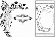 Procreate Corners and Borders, a Brush Add-On by AW Studios (Thumbnail 3 of 9)