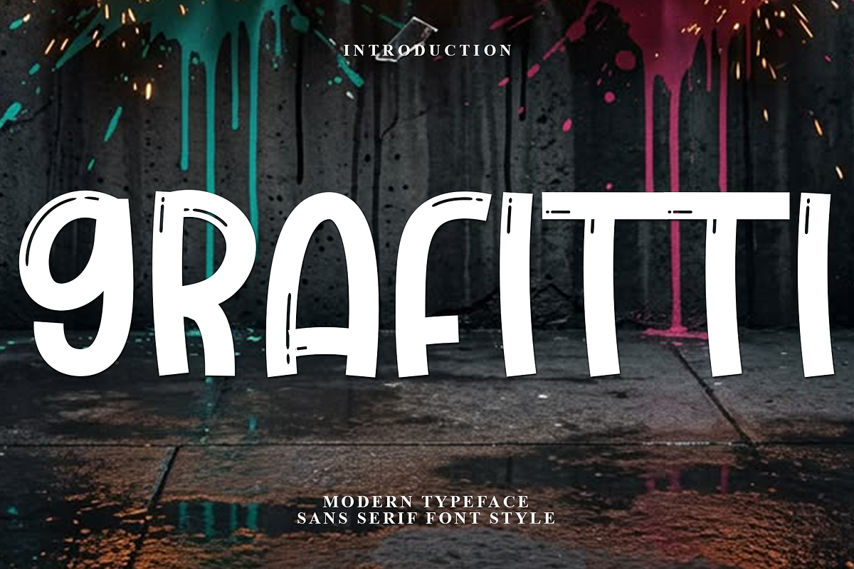 Grafitti, a Script Font by FreshTypeINK (Photo 1 of 7)