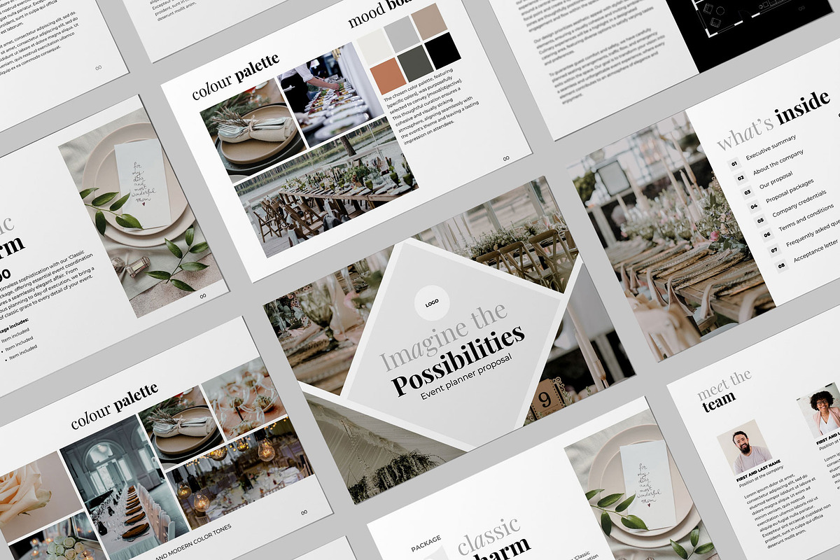 Event and Wedding Planner Template, a Print Template by InkBlue Templates (Photo 4 of 8)