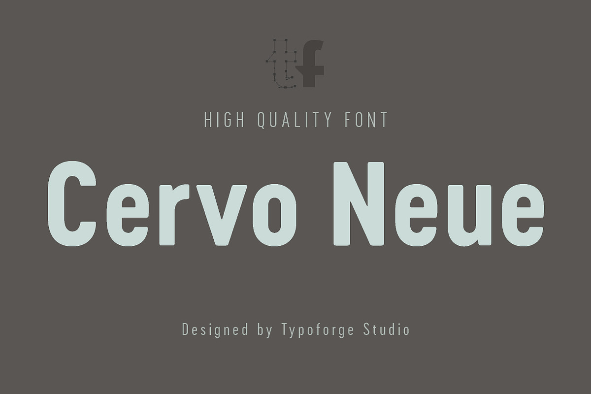 Cervo Neue 50% off, a Sans Serif Font by Blazej Ostoja Lniski (Photo 1 of 6)