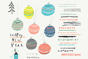 Winter Holidays Cards, a Decorative Illustration by Lera Efremova (Thumbnail 1 of 4)
