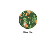 Watercolor Fox Seamless Patterns, an Animal Illustration by OlDm_Shop (Thumbnail 10 of 10)