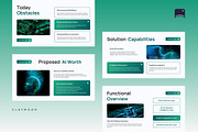 AI Project Proposal Pitch Deck, a Presentation Template by Claymoon Lab (Thumbnail 4 of 7)