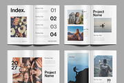 Minimalist Photo Book Template, a Magazine Template by ClickPaint_Studio (Thumbnail 2 of 4)