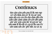 cinema sunday, a Serif Font by INKSUN™ (Thumbnail 9 of 11)