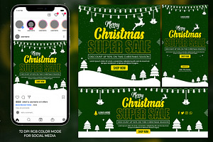 Christmas Sale Social Media Pack