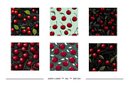 Cherry Retro Art Style Patterns, a Pattern Graphic by karenfoleyphoto (Thumbnail 4 of 15)