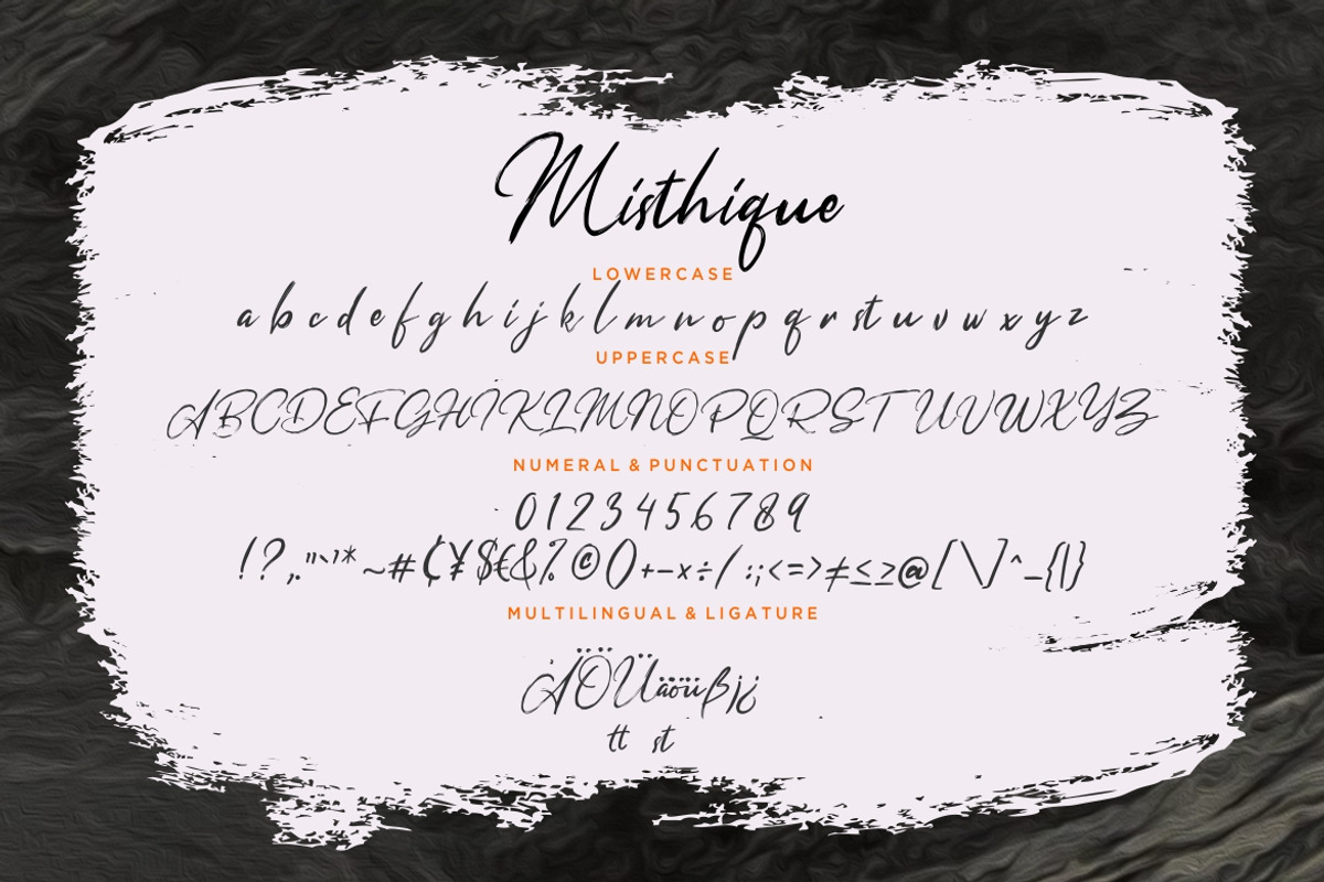 Misthique Signature Brush Business preview 7