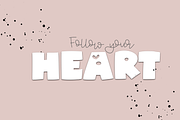 Cloud Nine - Bold Handwritten Font, a Font by KA Designs (Thumbnail 8 of 10)