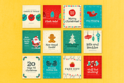 Mid-Century Christmas Social Pack, a Social Media Template by Hues of Hodges (Thumbnail 5 of 6)
