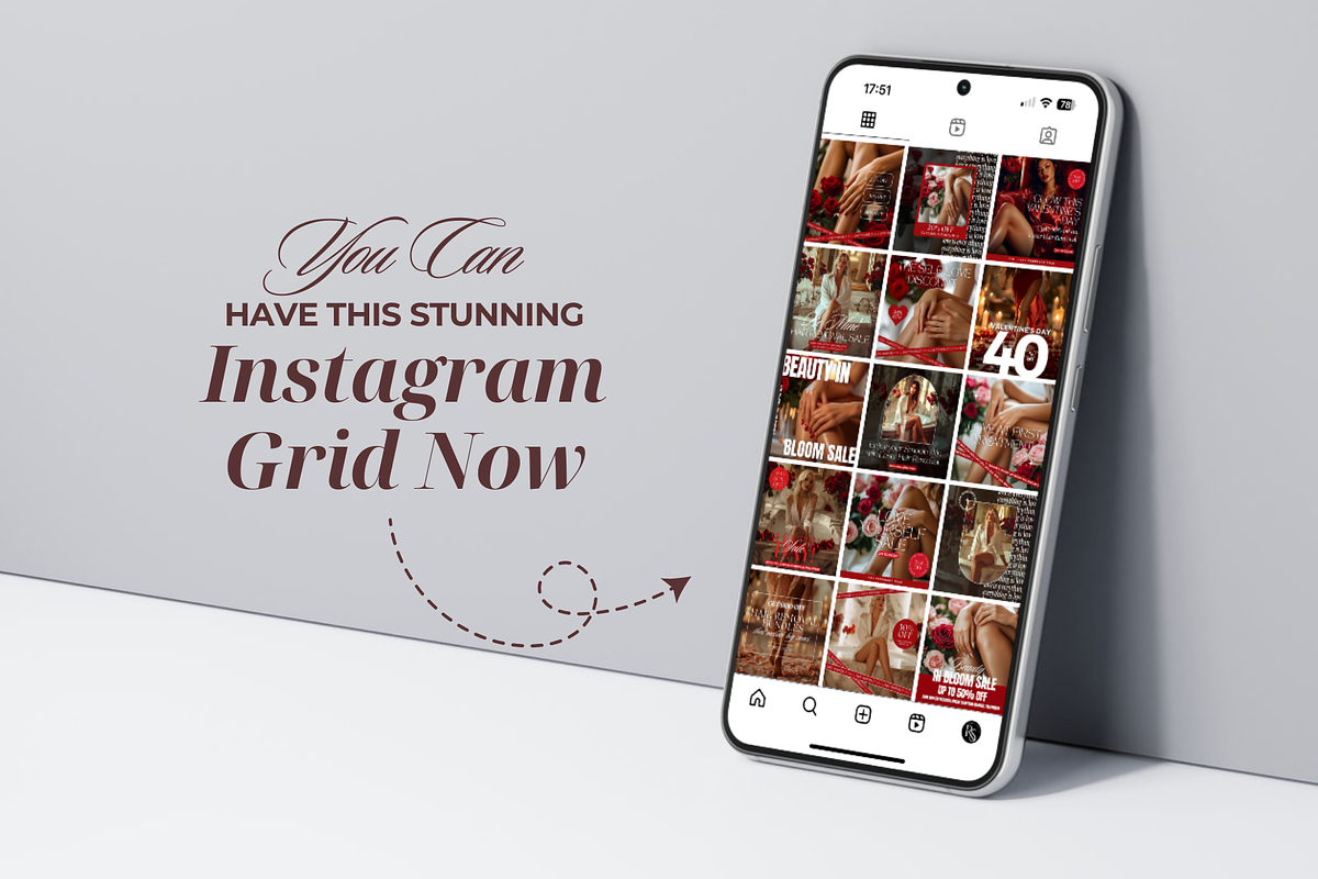 Valentine's Day Laser Hair Removal, a Social Media Template by DesignsbyMariaStudio (Photo 8 of 11)