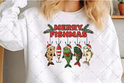 Christmas Fishing PNG, an Illustration by Craft Nest (Thumbnail 3 of 6)
