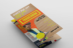 Handyman Brochure Template