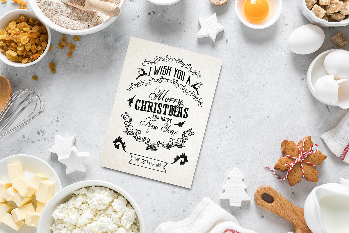48 Christmas Mockup, a Print Template by Walentin (Photo 32 of 49)
