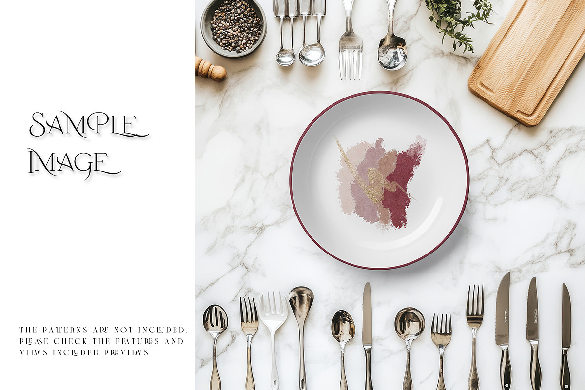 Plate Mockups PNG & PSD, a Product Mockup by mock-ups (Photo 7 of 16)