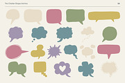 102 Hand-Drawn Bubble Shapes, an Object Illustration by designvectx (Thumbnail 5 of 8)
