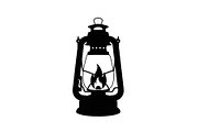 Vintage Lantern Silhouette Bundle, an Icon by Artivon (Thumbnail 9 of 10)