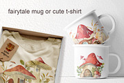 Magical mushroom houses, an Illustration by Dashamoony (Thumbnail 3 of 4)