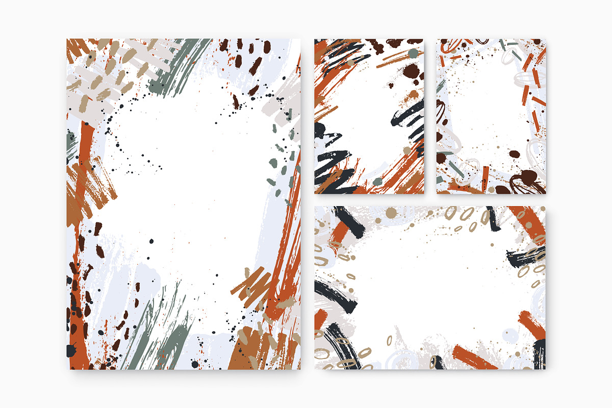 Abstract cards, seamless patterns, a Decorative Illustration by Good Studio (Photo 3 of 30)