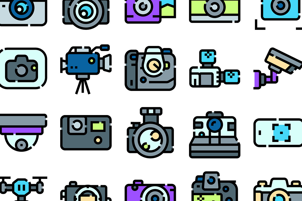 Camera devices and video recording, an Object Graphic by pikepicture (Photo 3 of 3)