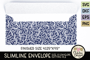 Slimline Size 10 Envelope SVG, an Invitation Template by Clikchic Designs (Thumbnail 4 of 4)