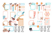 Printable Journal Sticker Collection, a Design Template by DigitalDesignAI (Thumbnail 5 of 13)