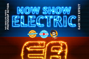 ELECTRIC Photoshop Action, an Action Add-On by MRI STUDIO (Thumbnail 1 of 20)