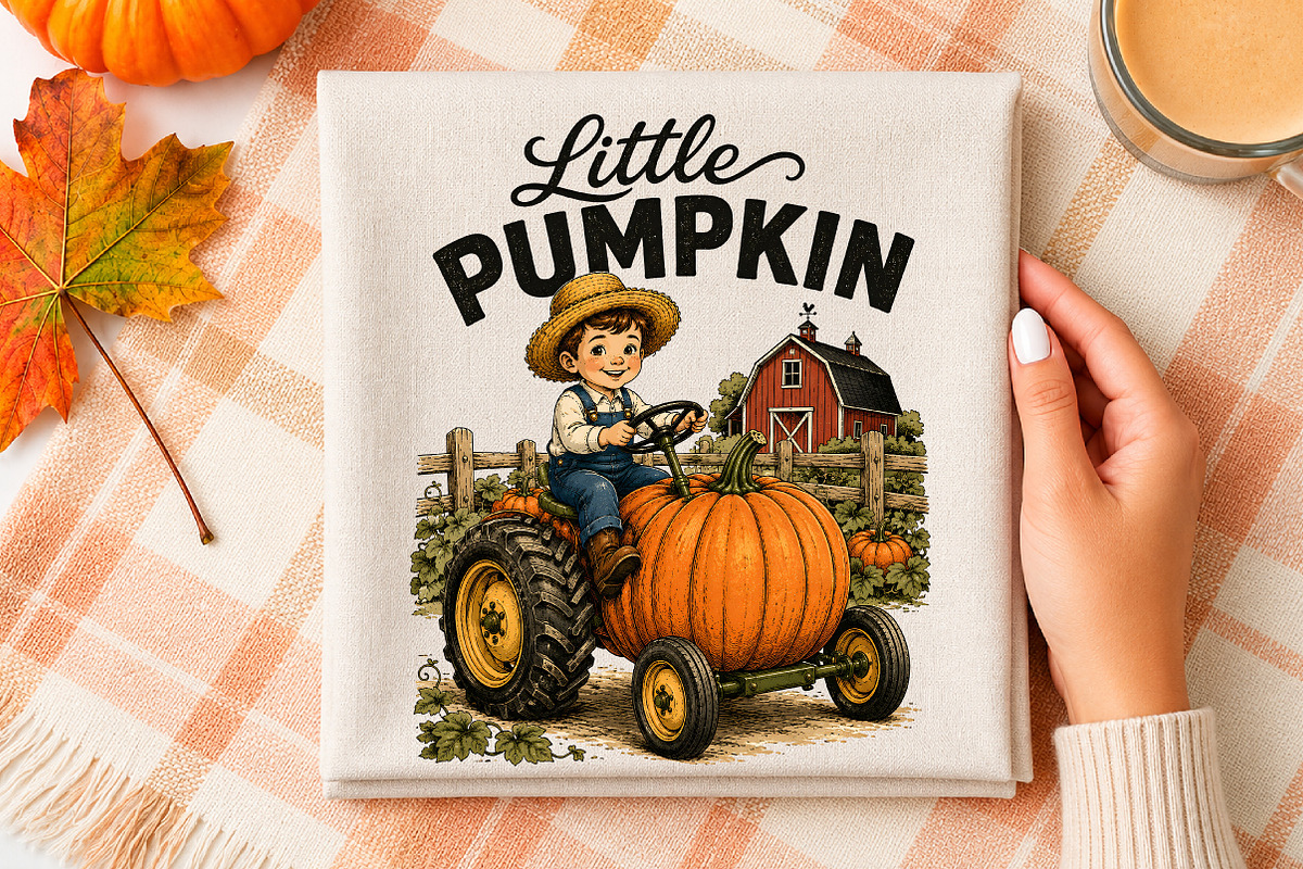 Cute Autumn Shirt Design,Little, an Object Illustration by Libby Wishes (Photo 4 of 4)