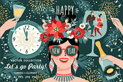 Let's go Party! Vector collection, a Person Illustration by Nadia Grapes (Thumbnail 1 of 8)