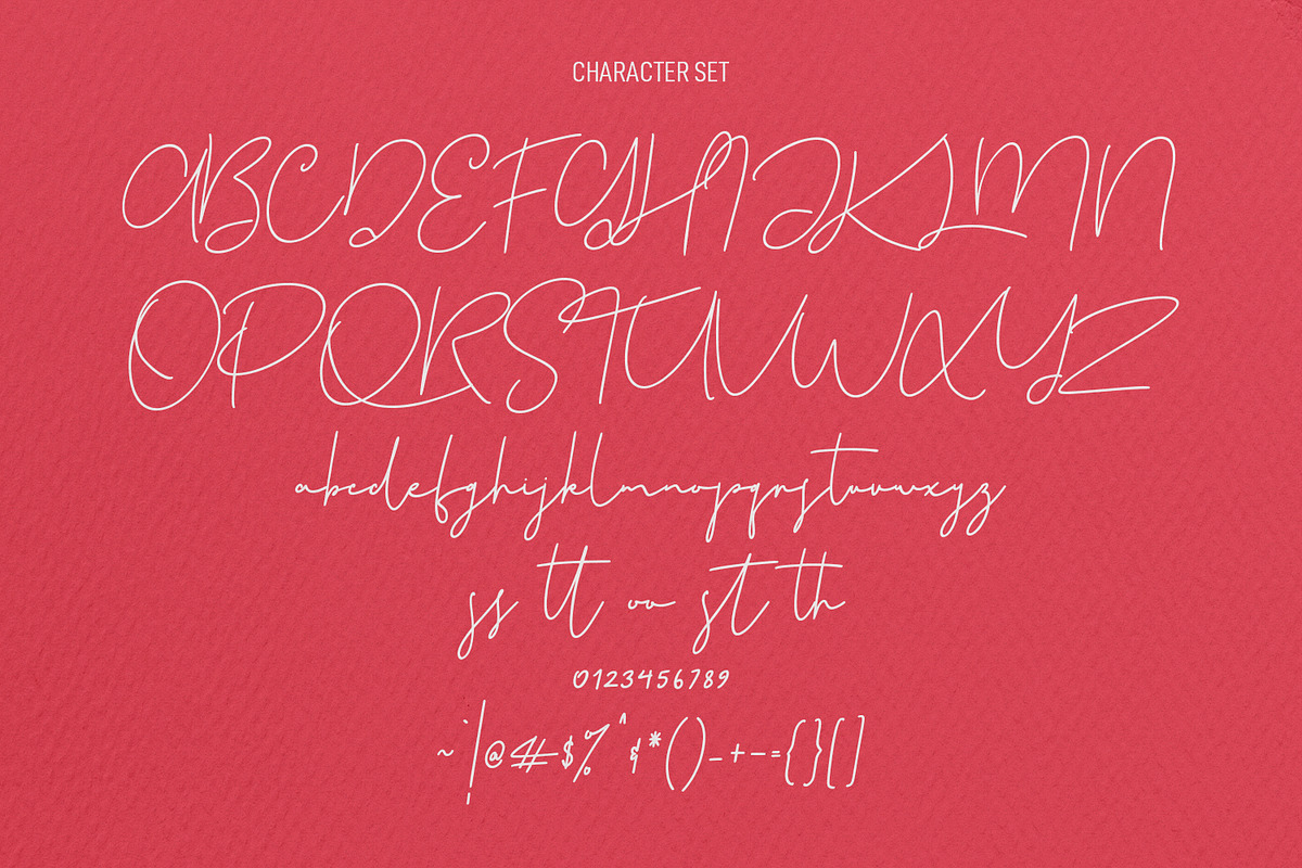 Christie Dianna Valentine Font, a Script Font by Maulana Creative (Photo 10 of 10)