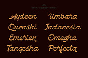 NCL Bendstag - Modern Script, a Script Font by Enxyclo Studio (Thumbnail 7 of 16)