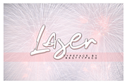 Laser, a Handwritten Font by Besttypeco (Thumbnail 1 of 5)