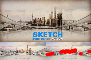 Sketch Photoshop Action
