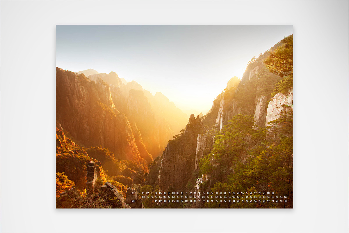 2026 Wall Calendar Inspiring, a Templates & Theme by McLittle Stock (Photo 7 of 8)