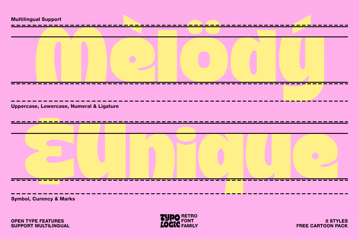 Typologic - Cartoon Family + Assets, a Sans Serif Font by Dharmas Foundry (Photo 15 of 16)