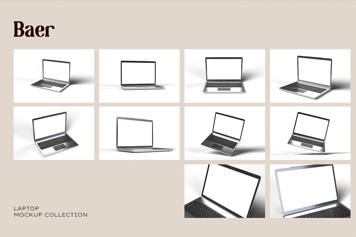 Digital Laptop Mockup, a Mac Mockup by Sigelt (Photo 3 of 10)