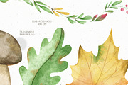 Watercolor fall clipart, an Object Graphic by OrangePeafowlArt (Thumbnail 6 of 13)