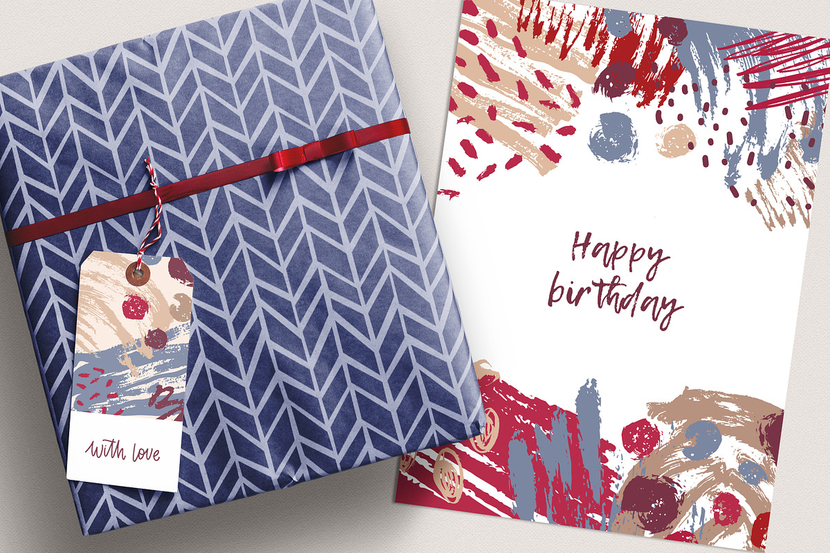 Textures cards + seamless patterns, a Pattern Graphic by Good Studio (Photo 30 of 30)