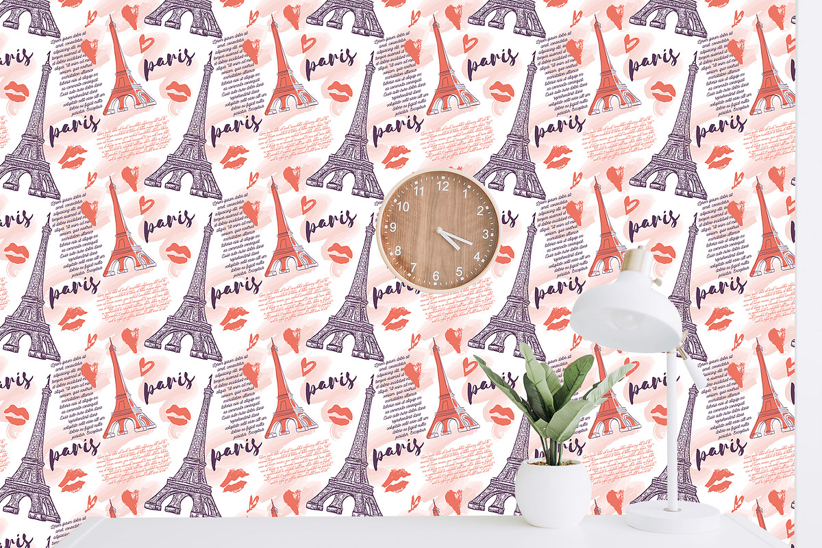 Bonjour Paris, a Pattern Graphic by kateja (Photo 4 of 6)