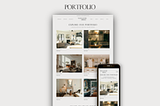Interior Designer Website Showit, a Squarespace Template by Warmsoulgallery (Thumbnail 5 of 14)
