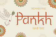 Pankh Hindi Font, a Font by PutraCetol Studio (Thumbnail 1 of 5)